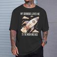 おじいちゃんは私を月まで愛して帰って Tシャツ 彼への贈り物