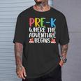 かわいい Pre-K Teacher chool Prek Teacher メンズ レディース Tシャツ 彼への贈り物