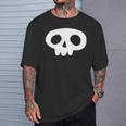 かわいいスカル Tシャツ 彼への贈り物