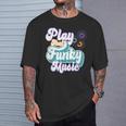 そのファンキーな音楽を再生 Tシャツ 彼への贈り物