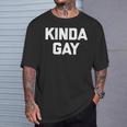 ちょっとゲイシャツ 面白い言葉 皮肉なゲイプライド Lgbtq ゲイ Tシャツ 彼への贈り物