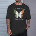 アイルランド、緑、白、オレンジの国旗を誇り Tシャツ 彼への贈り物