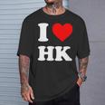 アイ・ラブ Hk アイハート香港 Tシャツ 彼への贈り物