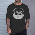 アドベンチャーバイクtシャツ Tシャツ 彼への贈り物