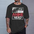 アニメオタクオタクアイマンガファングラフィック Tシャツ 彼への贈り物
