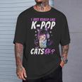 アニメ・猫 K-Pop Tシャツ 彼への贈り物