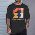 アフロキューバンジャズ ヴィンテージ ラテンジャズ ミュージックバンド Tシャツ 彼への贈り物