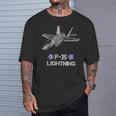アメリカ航空機 ステルスファイター F35 ライトニング Tシャツ 彼への贈り物