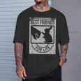 ウサギの親友 ライフ ペットギフト Tシャツ 彼への贈り物