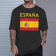 エスパーニャ ヴィンテージ スペイン国旗 スペインお土産 エスパーニャプライド Tシャツ 彼への贈り物