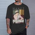 エドゥアール・マネ プラム 芸術家のための芸術 Tシャツ 彼への贈り物