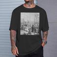 エルサレムへのイエスの参入 グスターヴ・ドーレ聖書芸術 Tシャツ 彼への贈り物