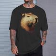 カピバラ Be Capy カピバラ げっ歯類 おもしろカピバラ Capybara Tシャツ 彼への贈り物