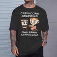 カプチーノ アサシーノ バレリーナ イタリアン ブレイン ミーム キッズ Tシャツ 彼への贈り物