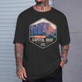 キャピトルリーフ国立公園 ユタ州のアメリカ国立公園 Tシャツ 彼への贈り物