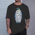 キングペンギン エンペラー ペンギン 海鳥 ペンギン Tシャツ 彼への贈り物