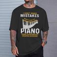 キーボード ピアニスト 面白い 音楽 ミュージシャン ピアノ奏者 恋人 Tシャツ 彼への贈り物