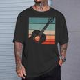 ギター レトロスタイル ビンテージ Tシャツ 彼への贈り物