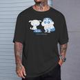 クレヨンしんちゃん しんちゃんはシロといっしょ Tシャツ 彼への贈り物