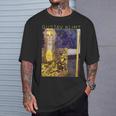 グスタフ・クリムト パラス・アテネ アーティスト向け 長袖tシャツ Tシャツ 彼への贈り物