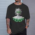 グリーン 聖パトリックデー メデューサ Tシャツ 彼への贈り物