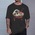 グレートラーメンウェーブ らーめんと波）Ｔシャツ Tシャツ 彼への贈り物