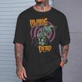 サイコビリー ホラー パンクロック Hr Living Dead Zombie Tシャツ 彼への贈り物
