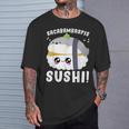 サカバンバスピス寿司 魚ミーム 和食 Tシャツ 彼への贈り物
