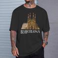 サグラダファミリア バルセロナ お土産 Tシャツ 彼への贈り物
