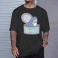 サメの缶詰め Tシャツ 彼への贈り物
