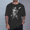シェットランド・シープドッグ ベース・ギター ロックミュージック 犬好き Tシャツ 彼への贈り物