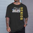 シニア 2025年 2025年クラス シニア 2025年卒業 Tシャツ 彼への贈り物