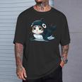 シャチの猫 コスチューム Tシャツ 彼への贈り物