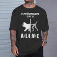 シュレディンガーの猫-死んで生きている-物理オタク Tシャツ 彼への贈り物