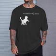 シュロディンガース 猫方程式物理学 オタク物理学 科学 Tシャツ 彼への贈り物