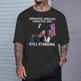 スティル・スタンディング・トランプ 2024 暗殺未遂 Tシャツ 彼への贈り物