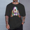 スプラッシュドッグ バセットハウンド Tシャツ 彼への贈り物