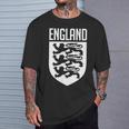 スリーライオンズ イングランド フットボール クレスト Tシャツ 彼への贈り物