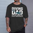 ダイビング お父さん ヴィンテージ スキューバ ダイバー 父 スキューバダイビング Tシャツ 彼への贈り物