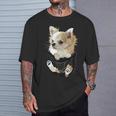 チワワ インポケット チワワ 長髪 チワワ 犬好き Tシャツ 彼への贈り物