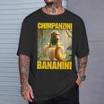 チンパンジーニ バナニーニ イタリアのブレインロットミーム Tシャツ 彼への贈り物