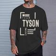 チームタイソン生涯メンバータイソン名 Tシャツ 彼への贈り物