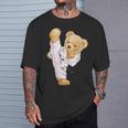テディ空手ベア Tシャツ 彼への贈り物