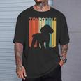 トイプードル犬 Tシャツ 彼への贈り物