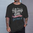 トランプガールレッドtシャツ ドナルド・トランプ大統領2024 Tシャツ 彼への贈り物