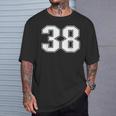 ナンバー38 スポーツ ナンバープレイヤー ナンバー38 Tシャツ 彼への贈り物