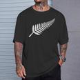 ニュージーランド シルバー シダ キウイ プライド Tシャツ 彼への贈り物