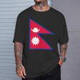 ネパール国旗 Tシャツ 彼への贈り物