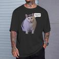 ハァ・キャット・ミーム Tシャツ 彼への贈り物