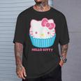 ハローキティ Usデザイン カップケーキ Tシャツ 彼への贈り物
